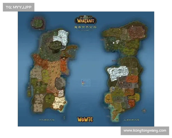 魔兽世界怀旧服：地图位置调整，全新中心焦点